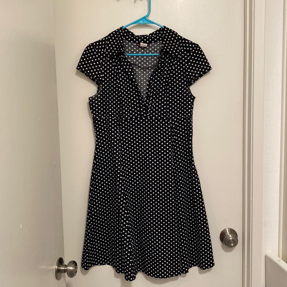 Polka dot retro swing dress